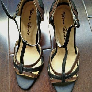 Size 4 Vintage Style Argentine Tango Shoes